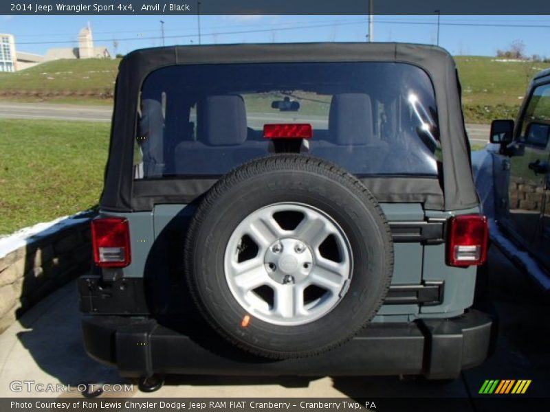 Anvil / Black 2014 Jeep Wrangler Sport 4x4