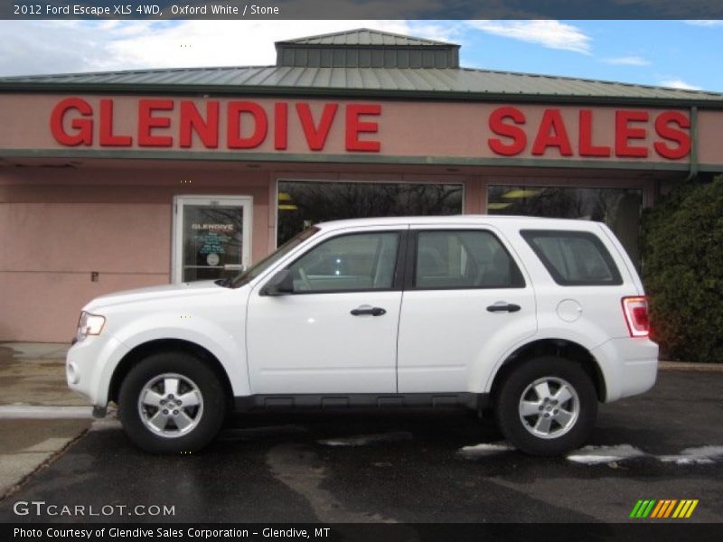 Oxford White / Stone 2012 Ford Escape XLS 4WD