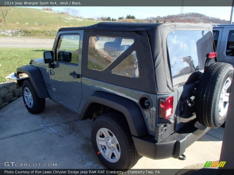 Anvil / Black 2014 Jeep Wrangler Sport 4x4