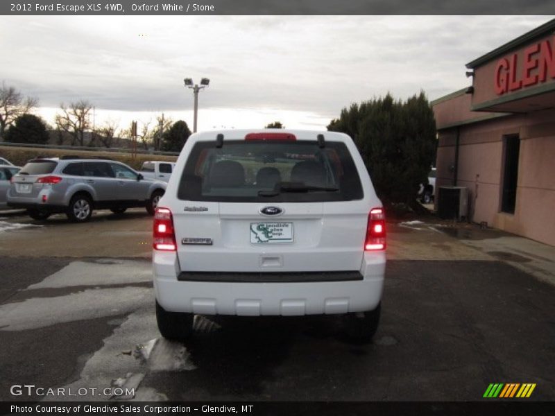Oxford White / Stone 2012 Ford Escape XLS 4WD