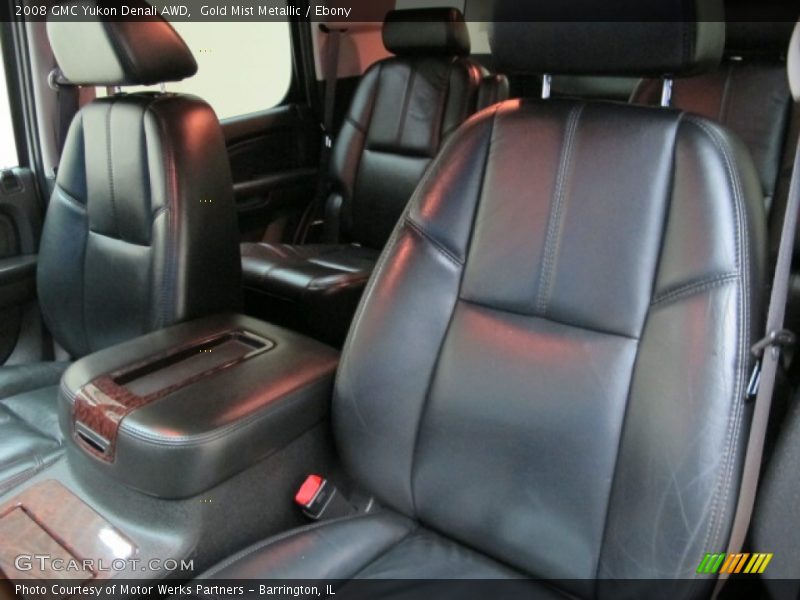 Gold Mist Metallic / Ebony 2008 GMC Yukon Denali AWD