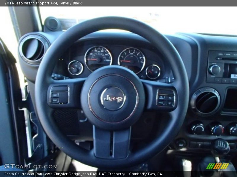 Anvil / Black 2014 Jeep Wrangler Sport 4x4