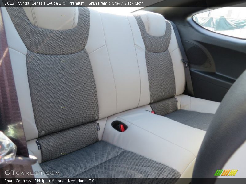 Gran Premio Gray / Black Cloth 2013 Hyundai Genesis Coupe 2.0T Premium