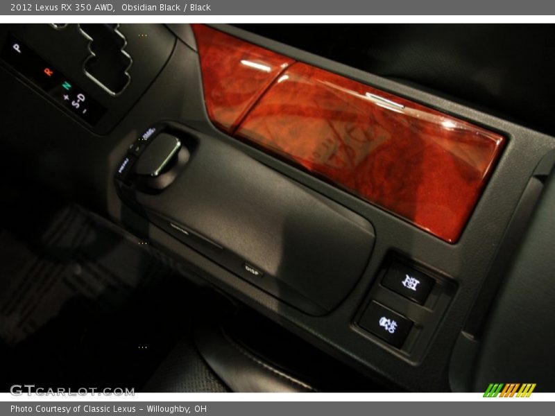 Obsidian Black / Black 2012 Lexus RX 350 AWD
