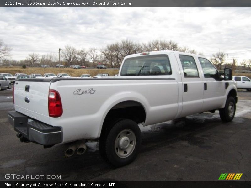 Oxford White / Camel 2010 Ford F350 Super Duty XL Crew Cab 4x4