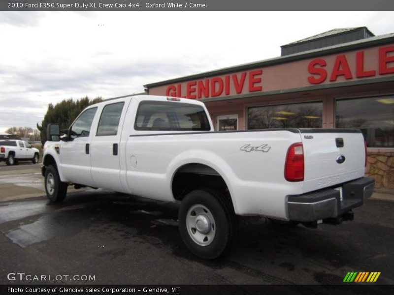 Oxford White / Camel 2010 Ford F350 Super Duty XL Crew Cab 4x4