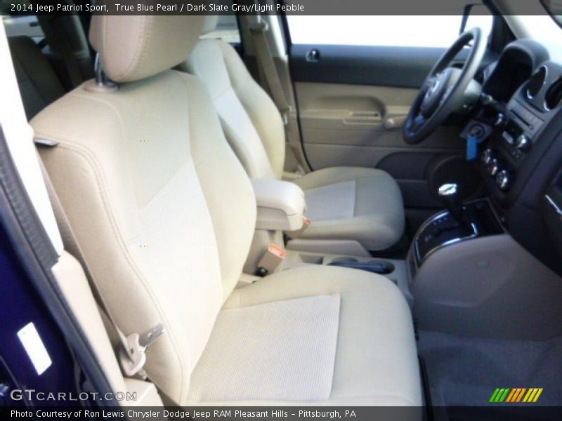 True Blue Pearl / Dark Slate Gray/Light Pebble 2014 Jeep Patriot Sport