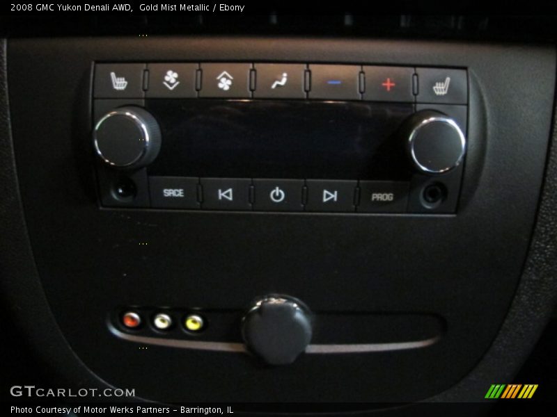 Gold Mist Metallic / Ebony 2008 GMC Yukon Denali AWD