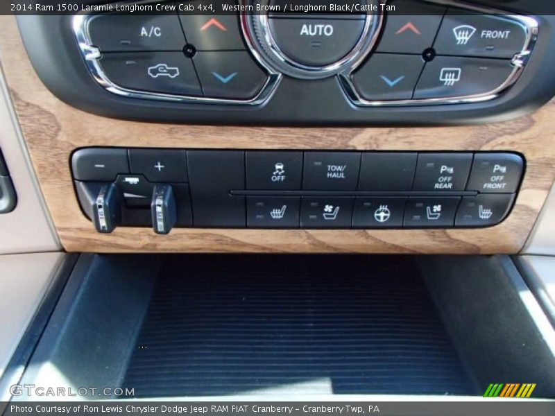 Controls of 2014 1500 Laramie Longhorn Crew Cab 4x4