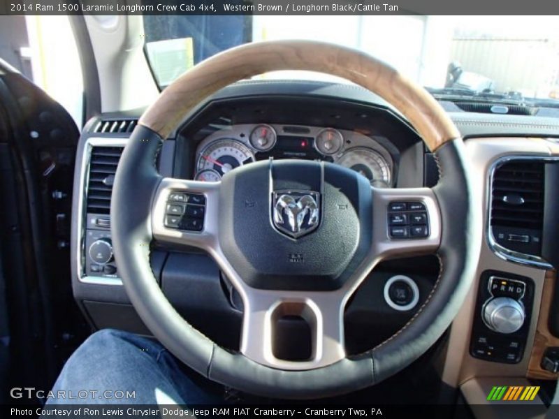  2014 1500 Laramie Longhorn Crew Cab 4x4 Steering Wheel