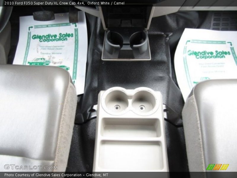 Oxford White / Camel 2010 Ford F350 Super Duty XL Crew Cab 4x4