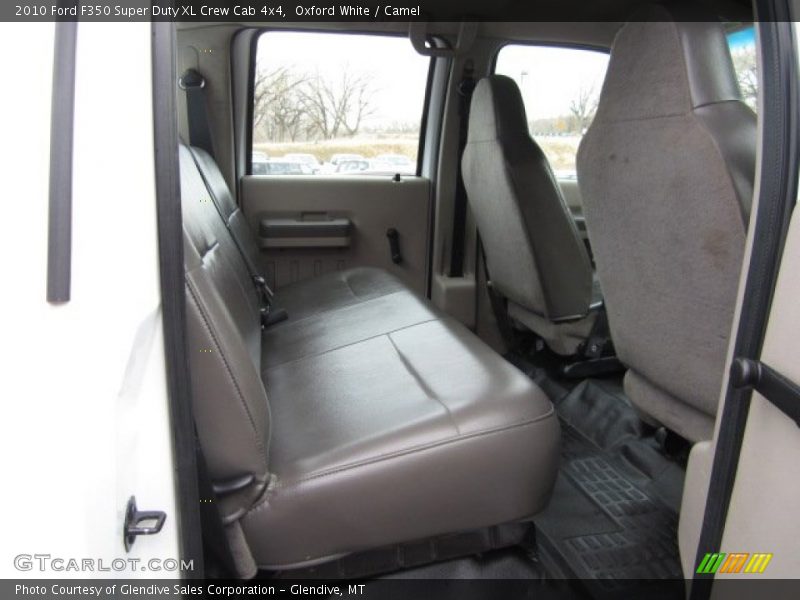 Oxford White / Camel 2010 Ford F350 Super Duty XL Crew Cab 4x4