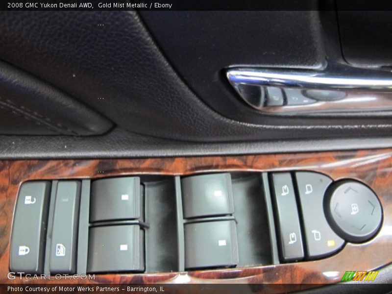 Gold Mist Metallic / Ebony 2008 GMC Yukon Denali AWD