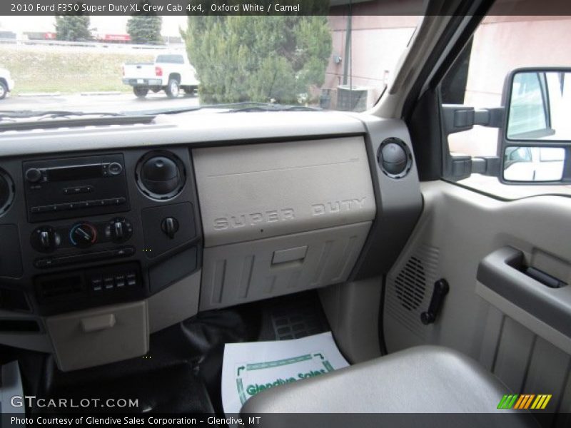 Oxford White / Camel 2010 Ford F350 Super Duty XL Crew Cab 4x4