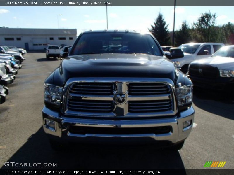 Black / Black/Diesel Gray 2014 Ram 2500 SLT Crew Cab 4x4