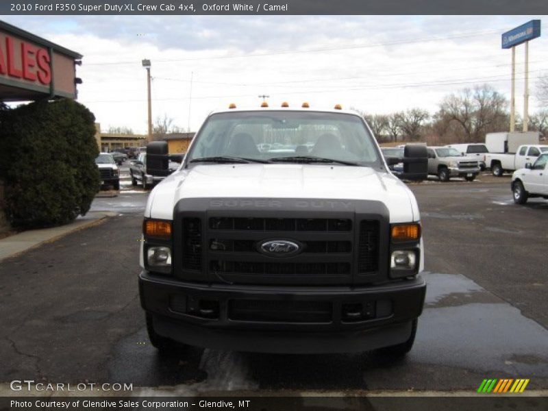 Oxford White / Camel 2010 Ford F350 Super Duty XL Crew Cab 4x4