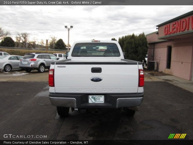 Oxford White / Camel 2010 Ford F350 Super Duty XL Crew Cab 4x4