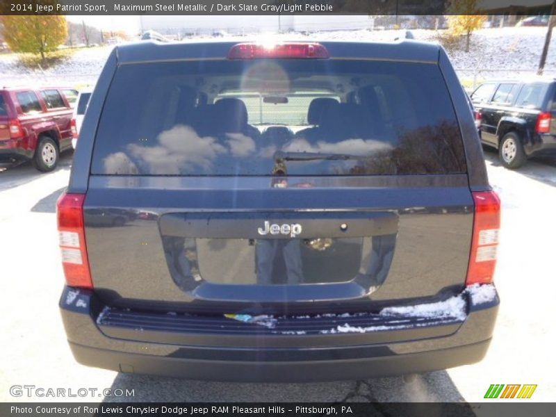 Maximum Steel Metallic / Dark Slate Gray/Light Pebble 2014 Jeep Patriot Sport