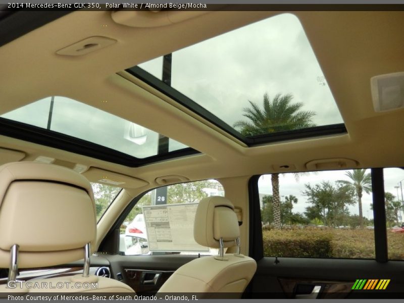 Polar White / Almond Beige/Mocha 2014 Mercedes-Benz GLK 350