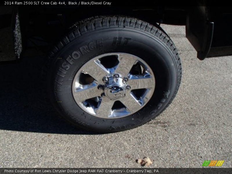 Black / Black/Diesel Gray 2014 Ram 2500 SLT Crew Cab 4x4