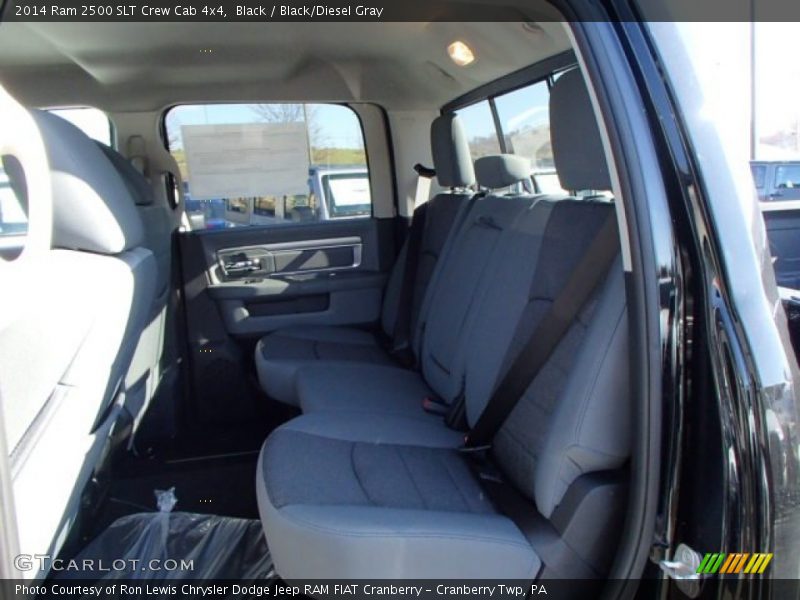 Black / Black/Diesel Gray 2014 Ram 2500 SLT Crew Cab 4x4