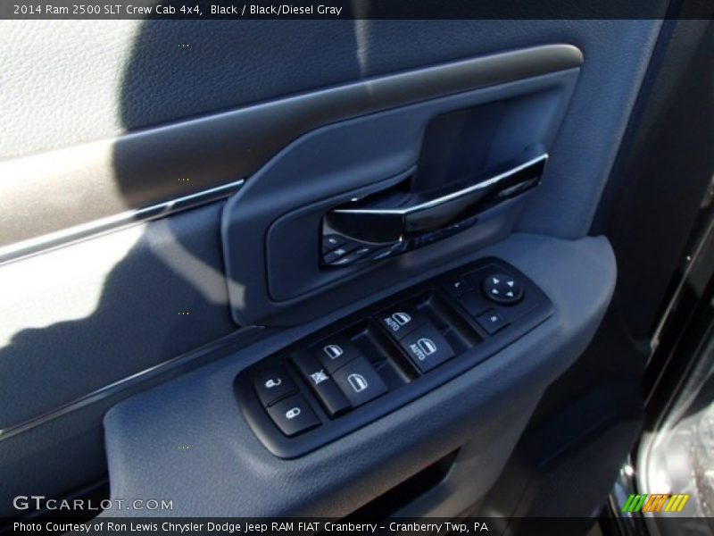 Black / Black/Diesel Gray 2014 Ram 2500 SLT Crew Cab 4x4