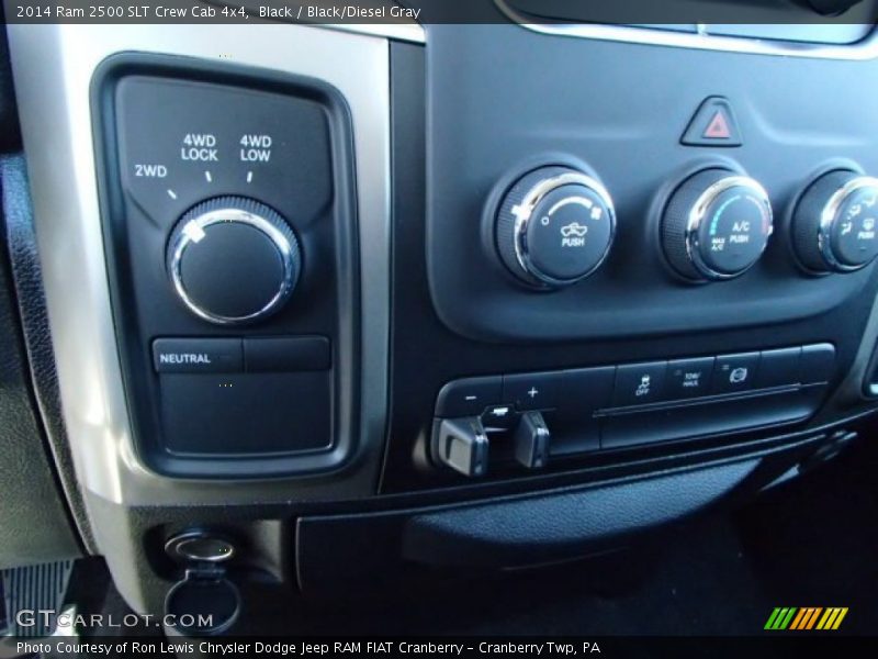 Black / Black/Diesel Gray 2014 Ram 2500 SLT Crew Cab 4x4