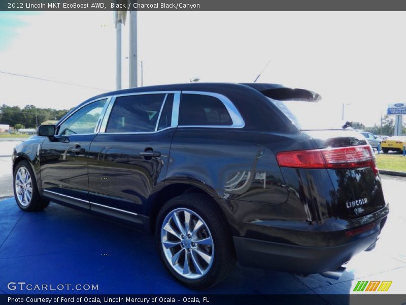 Black / Charcoal Black/Canyon 2012 Lincoln MKT EcoBoost AWD