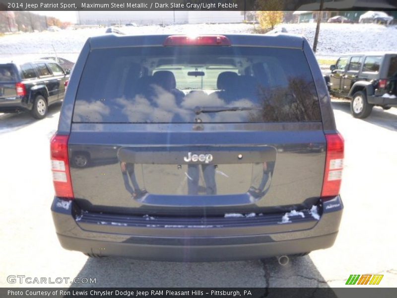 Maximum Steel Metallic / Dark Slate Gray/Light Pebble 2014 Jeep Patriot Sport