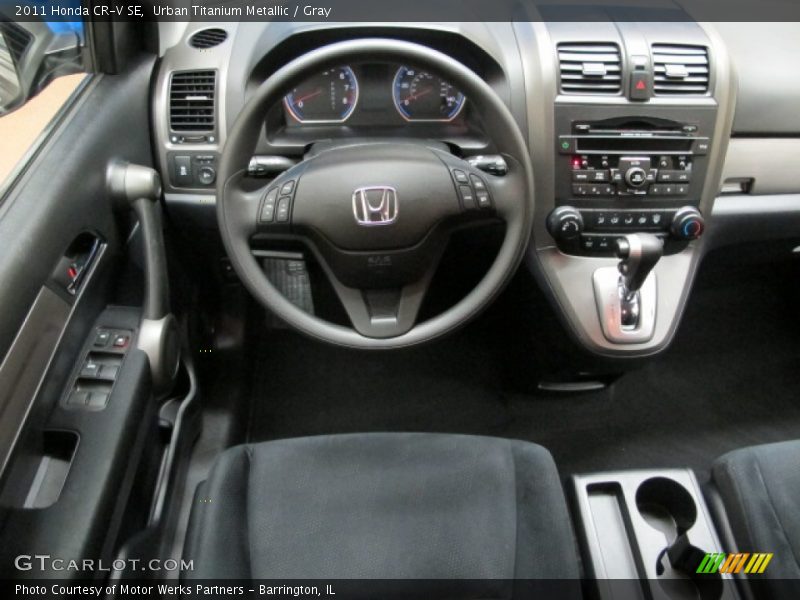 Urban Titanium Metallic / Gray 2011 Honda CR-V SE
