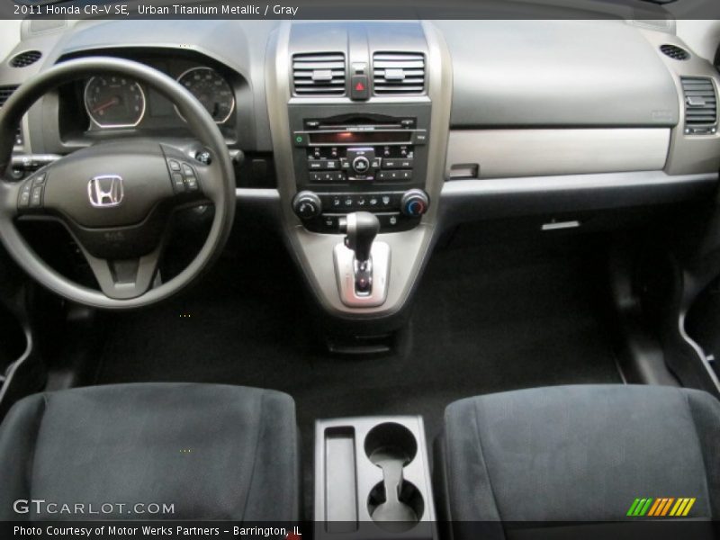 Urban Titanium Metallic / Gray 2011 Honda CR-V SE