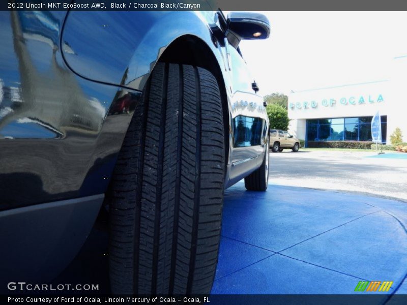 Black / Charcoal Black/Canyon 2012 Lincoln MKT EcoBoost AWD