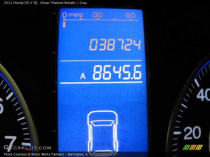 Urban Titanium Metallic / Gray 2011 Honda CR-V SE