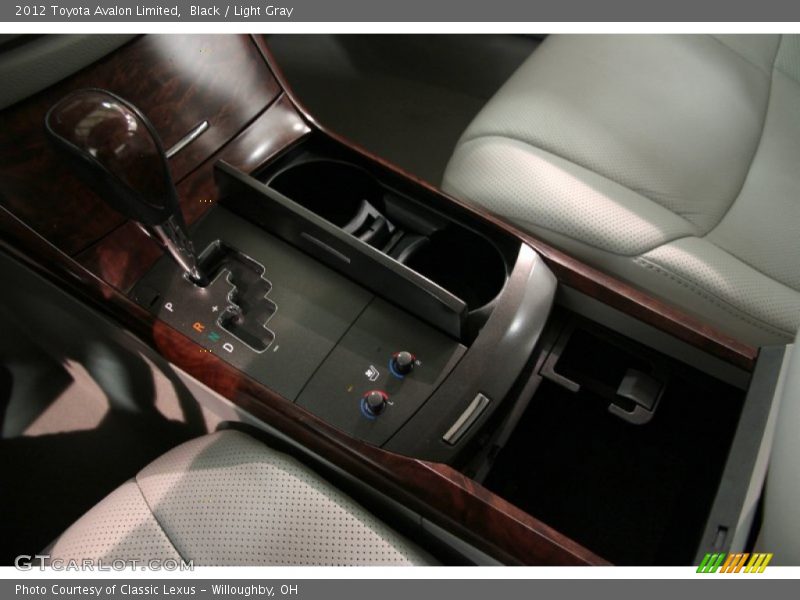 Black / Light Gray 2012 Toyota Avalon Limited