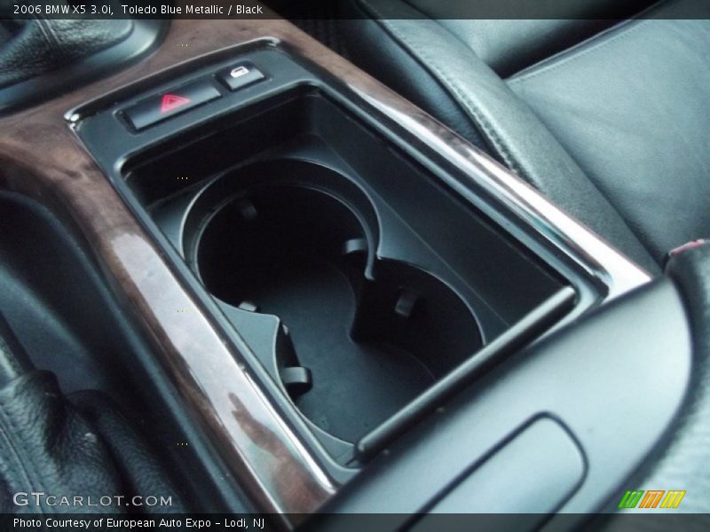 Toledo Blue Metallic / Black 2006 BMW X5 3.0i