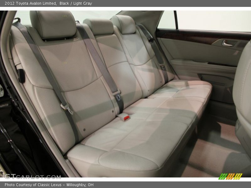 Black / Light Gray 2012 Toyota Avalon Limited