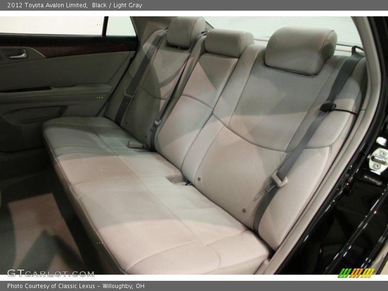 Black / Light Gray 2012 Toyota Avalon Limited