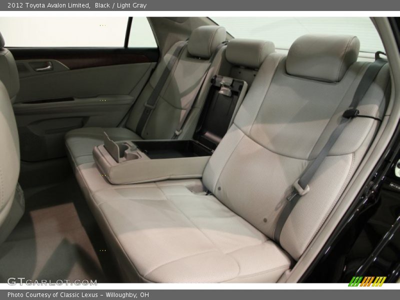 Black / Light Gray 2012 Toyota Avalon Limited