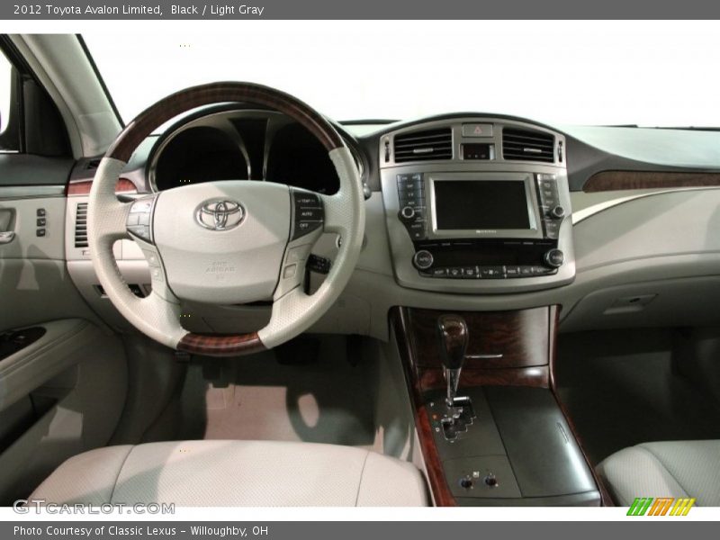 Black / Light Gray 2012 Toyota Avalon Limited