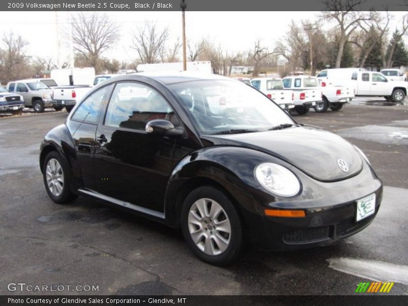 Black / Black 2009 Volkswagen New Beetle 2.5 Coupe