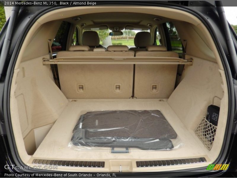 Black / Almond Beige 2014 Mercedes-Benz ML 350