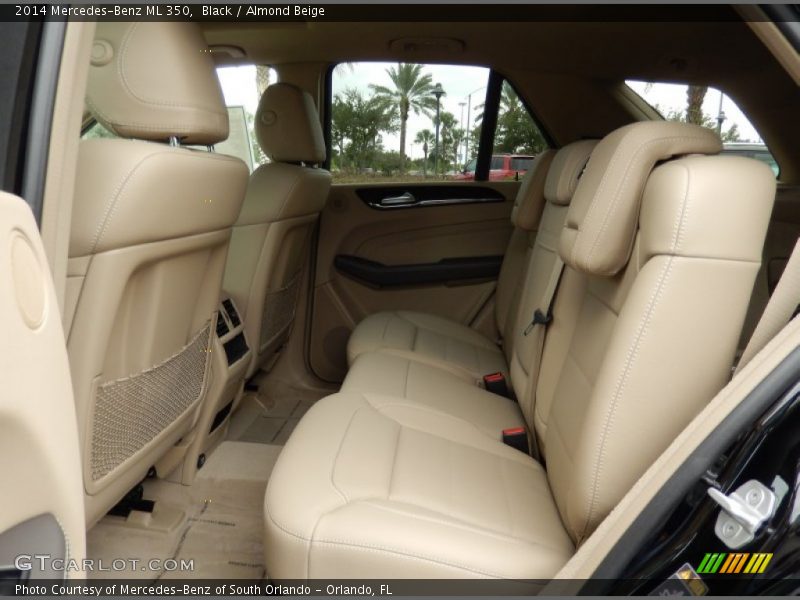 Black / Almond Beige 2014 Mercedes-Benz ML 350