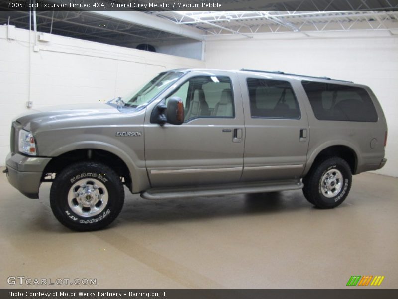 Mineral Grey Metallic / Medium Pebble 2005 Ford Excursion Limited 4X4