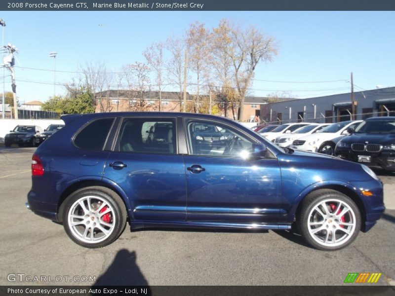 Marine Blue Metallic / Stone/Steel Grey 2008 Porsche Cayenne GTS