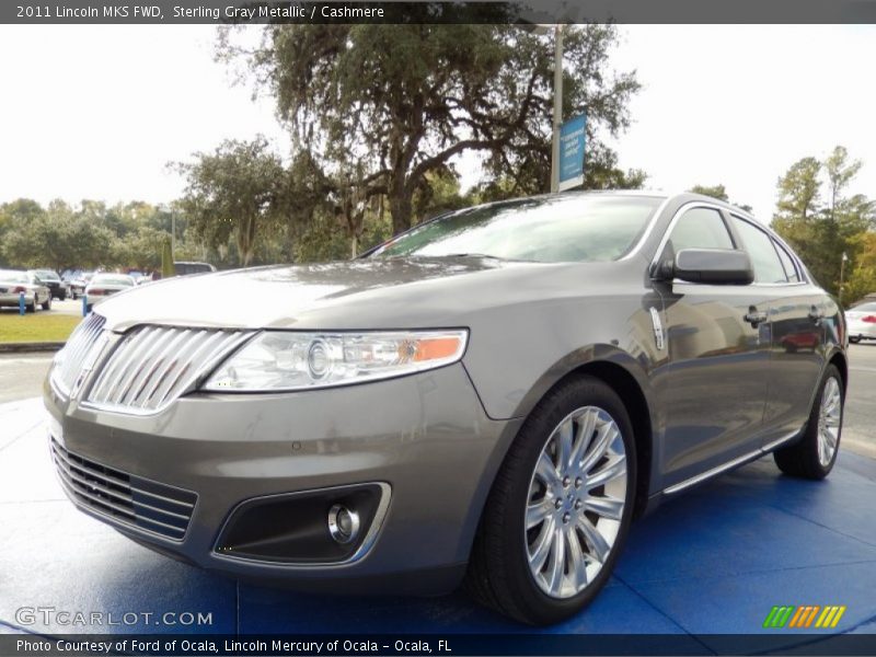 Sterling Gray Metallic / Cashmere 2011 Lincoln MKS FWD