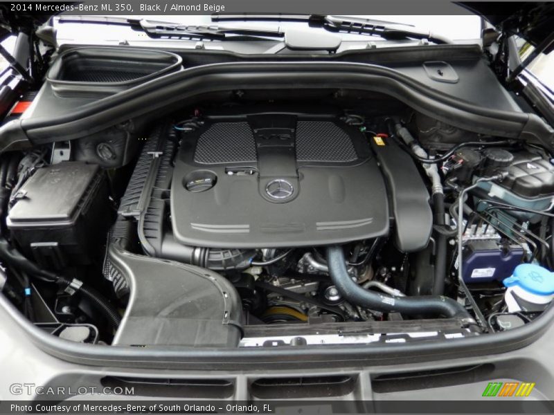 Black / Almond Beige 2014 Mercedes-Benz ML 350