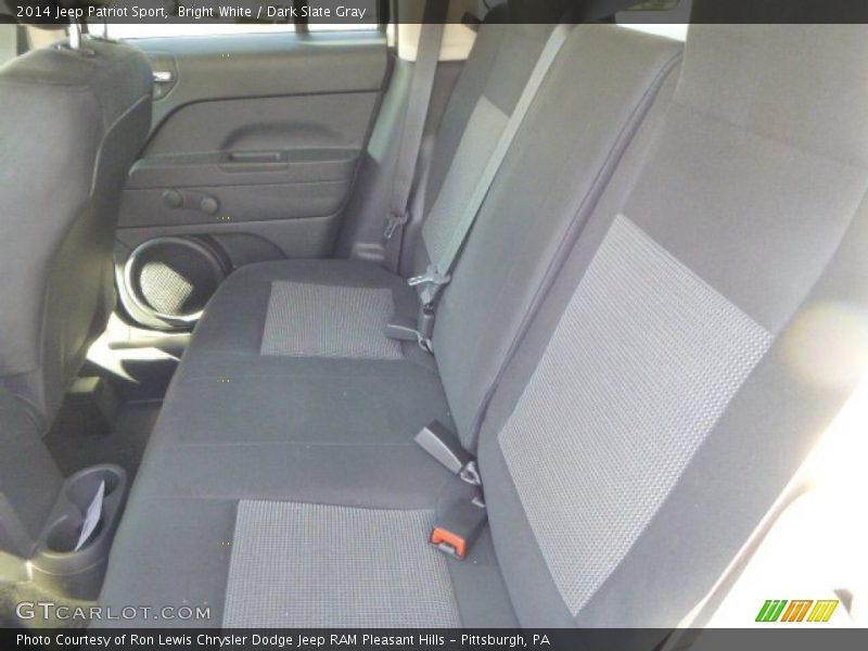 Bright White / Dark Slate Gray 2014 Jeep Patriot Sport