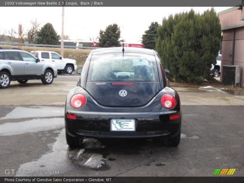 Black / Black 2009 Volkswagen New Beetle 2.5 Coupe