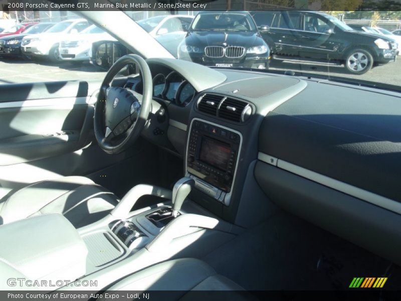 Marine Blue Metallic / Stone/Steel Grey 2008 Porsche Cayenne GTS