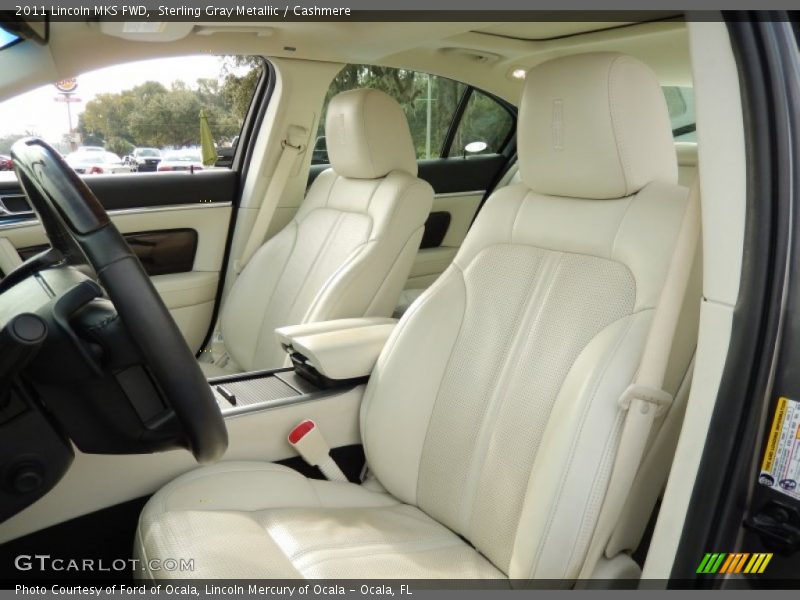 Sterling Gray Metallic / Cashmere 2011 Lincoln MKS FWD